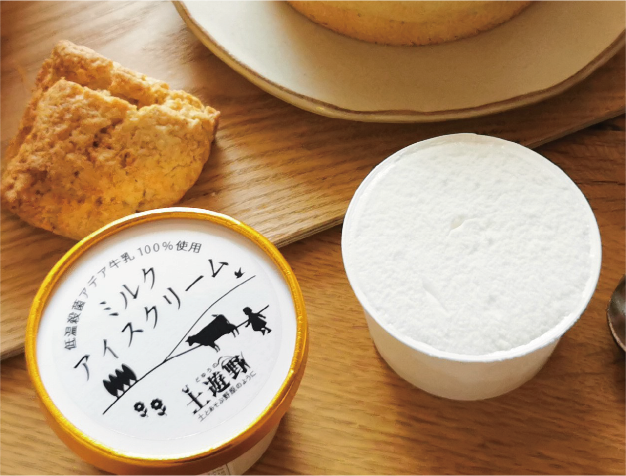 アデア牛乳100%のミルクアイスクリーム